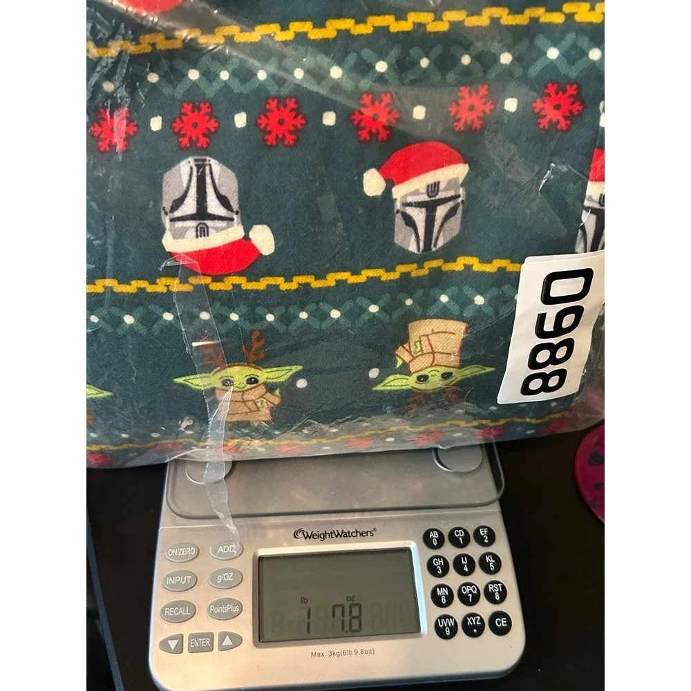Hanna Andersson Star Wars Mandalorian Grogu Holiday Pajama Set Green L Unisex